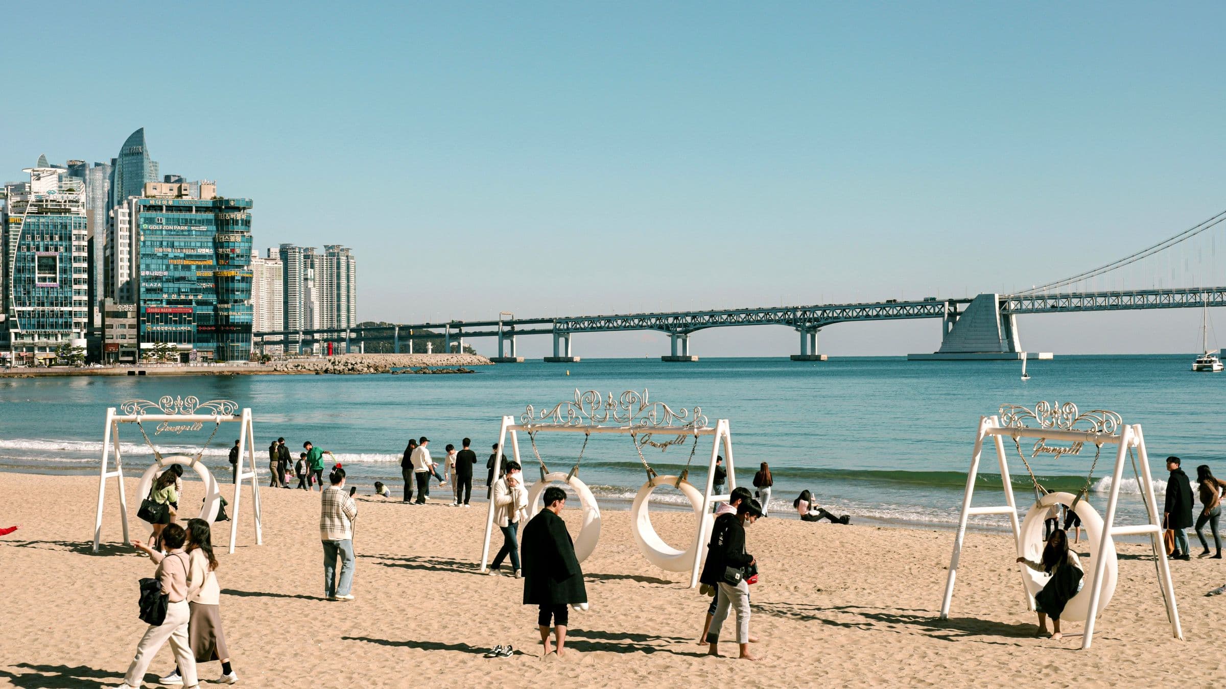 International visitors enjoying a private journey in Southern Korea